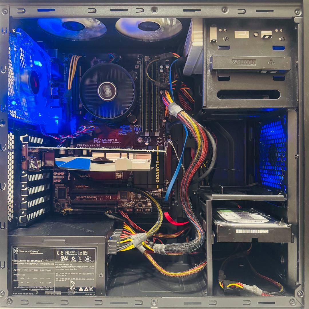 【ゲーミングPC】i7-4770 GTX750 HDD500GB メモリ16GB