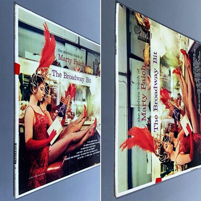 ★超希少プロモ盤【USオリジナル／MONO／深溝DG】マーティ・ペイチ／踊り子