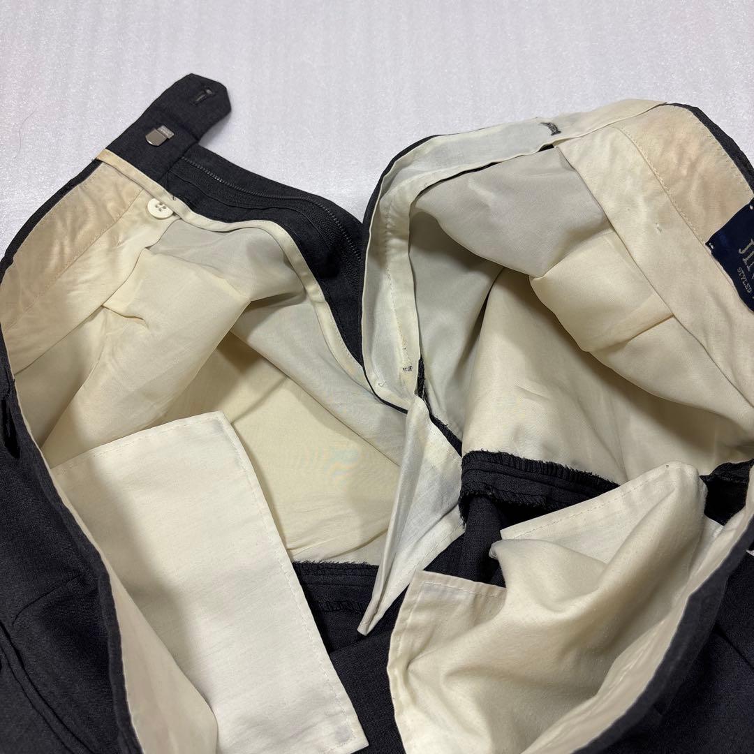 美品✨大きいサイズ 50 約AB7 ロロピアーナ ダークグレー セットアップ