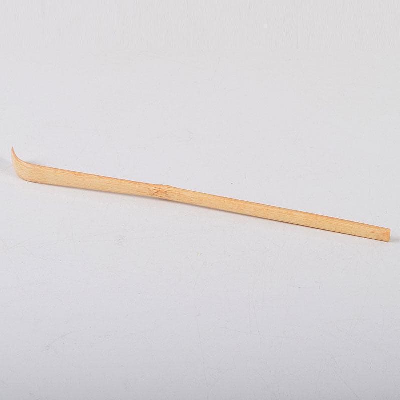 茶道具　茶杓　安楽庵完全修復記念　銘「安楽」　共筒　V　8644