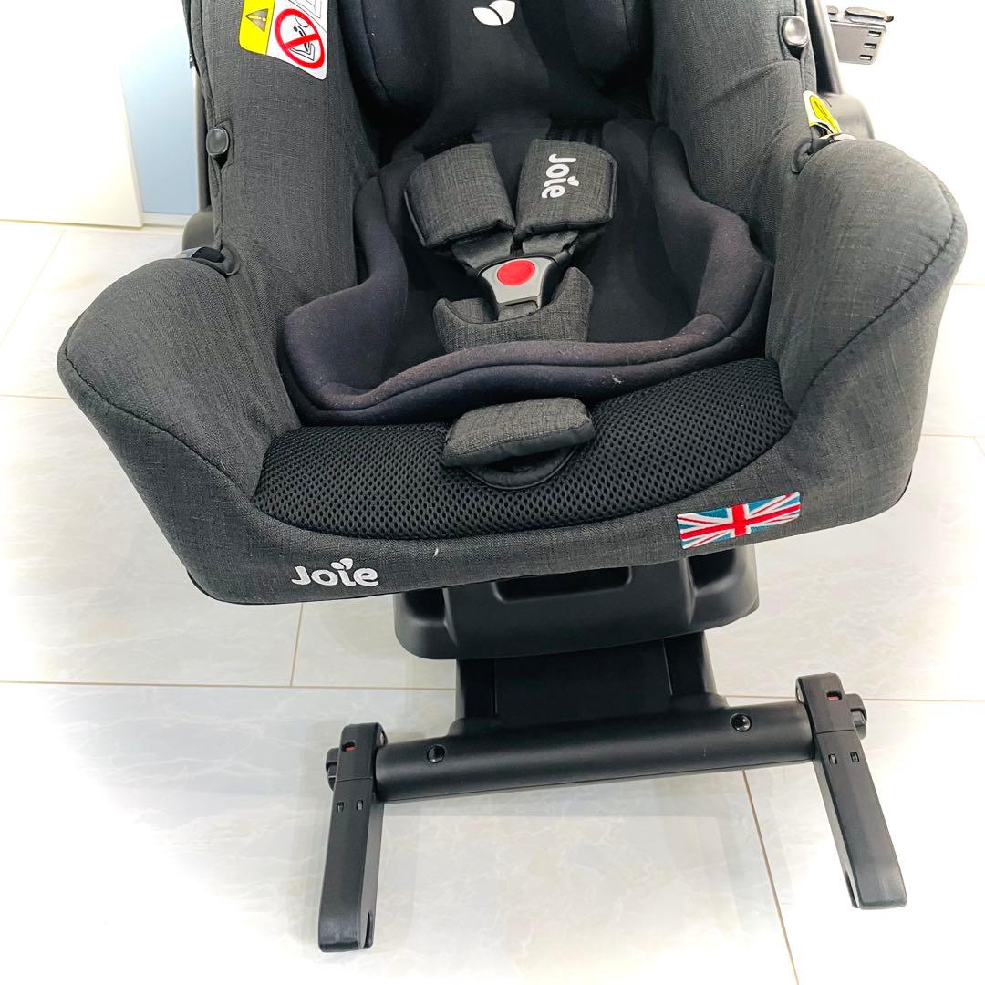 【美品】ベビーシート＆ベースセット★限定品★joieチャイルドシートアイスナグ2