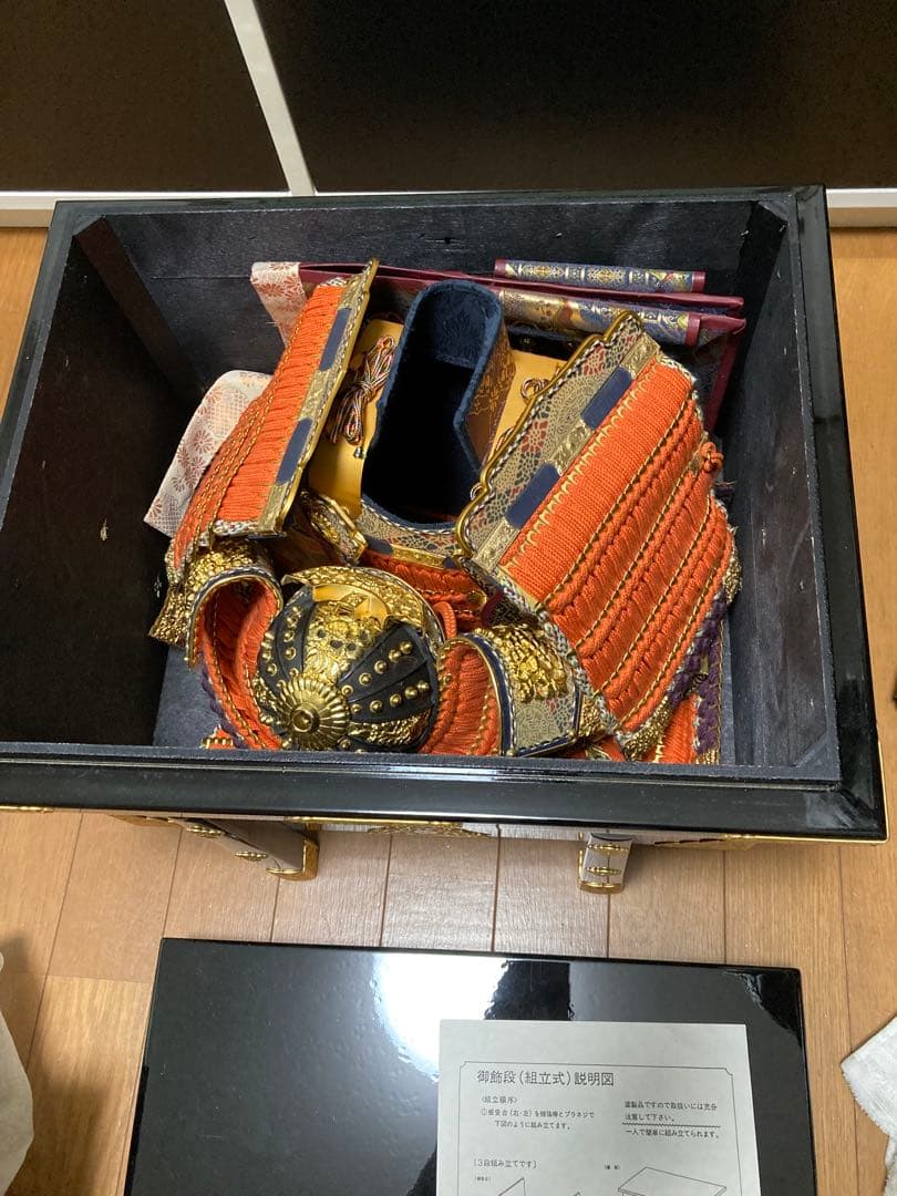 緊急大幅値下‼️✨中古品ですが超超美品‼️見て感動！甲冑鎧兜　大鎧　京都　加茂芳春作