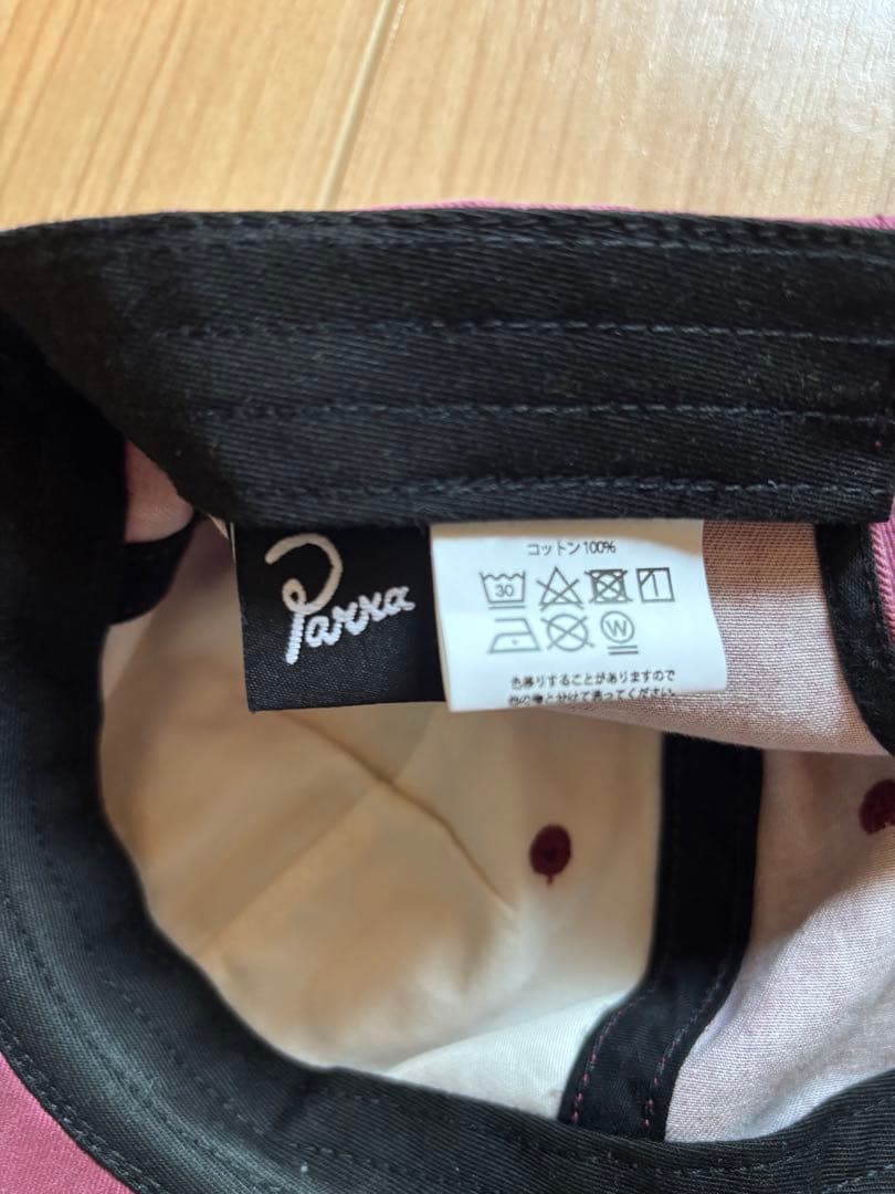 帽子 by Parra Store logo 6 panel hat