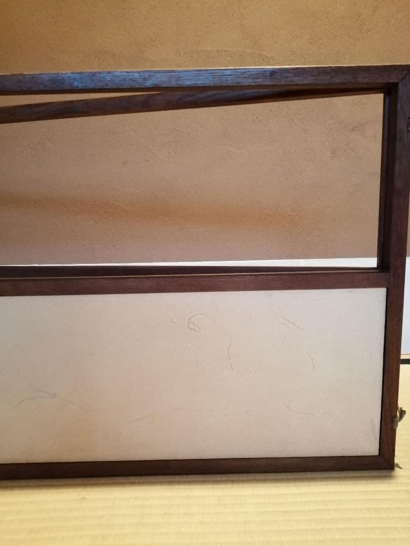 【茶道具】流水金箔ちらし絵風炉先　風炉先屏風　風炉先214