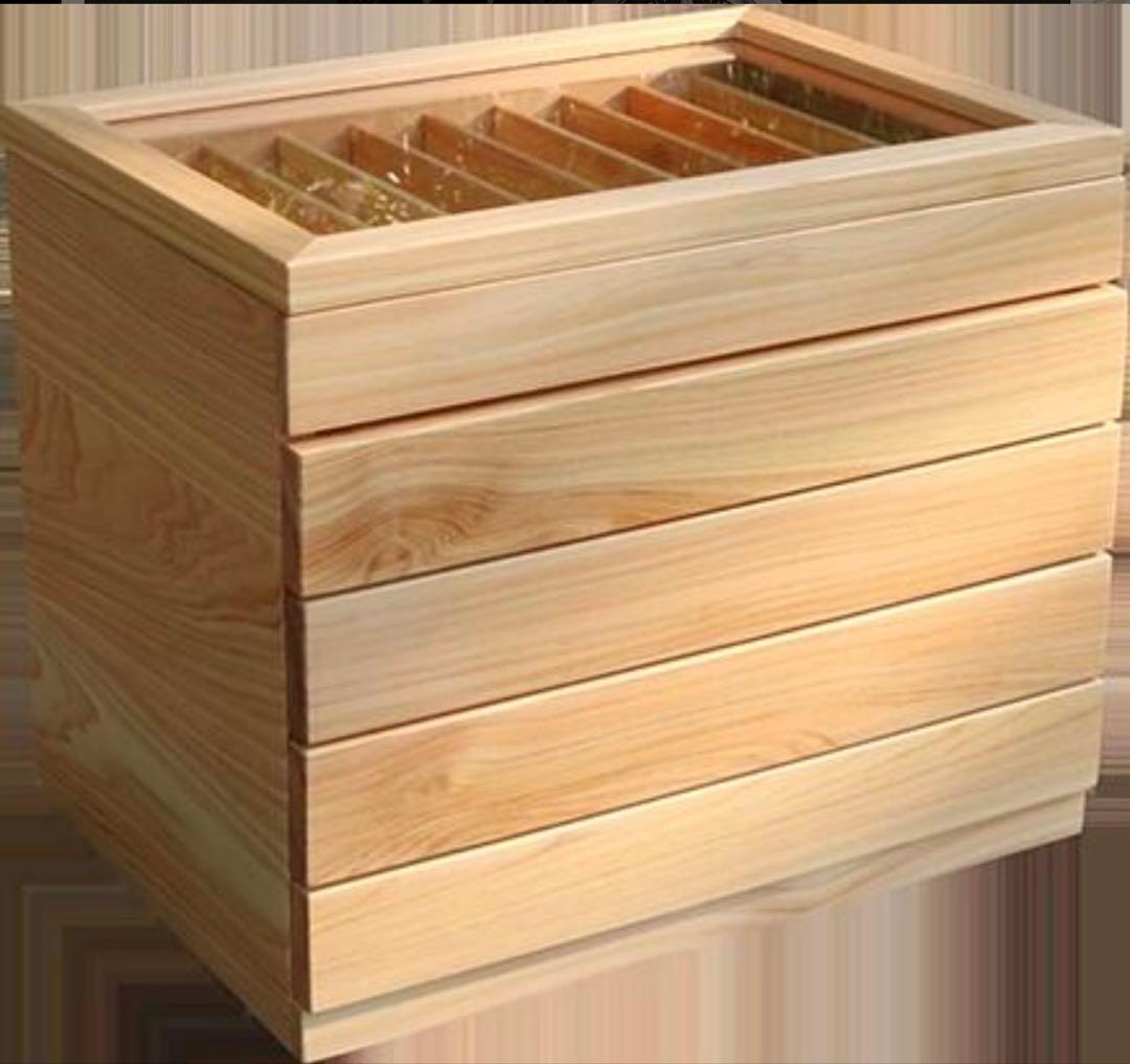 WANCHER Hitasugi Wood Craft 日田杉Penbox 50