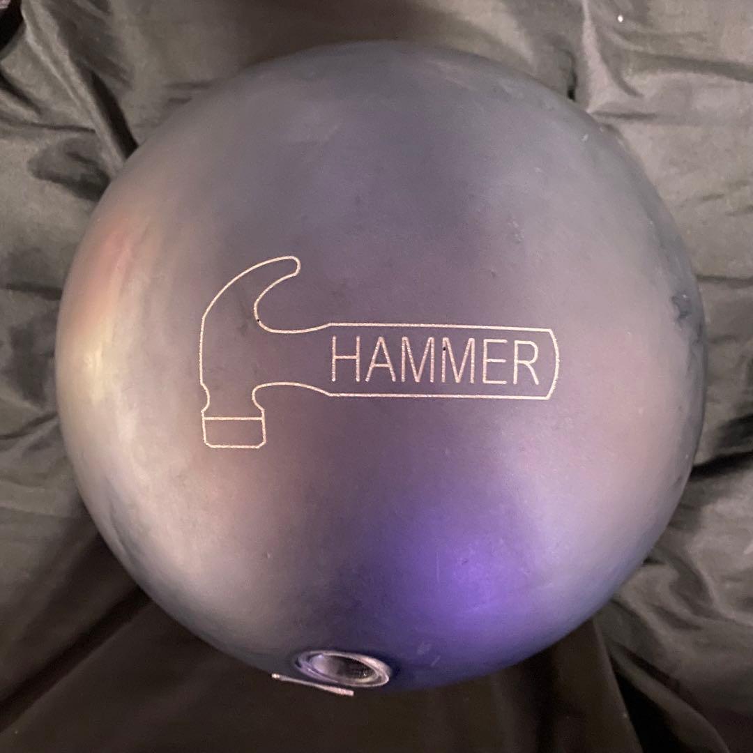 HAMMER ブラックパールウレタン 78D 15ポンド ボウリング ボール
