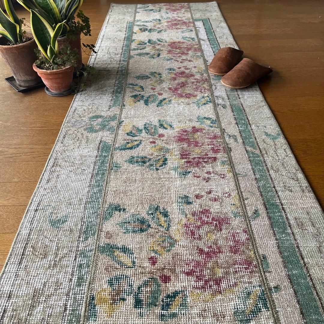 トルコヴィンテージラグNo.93 ランナーラグ