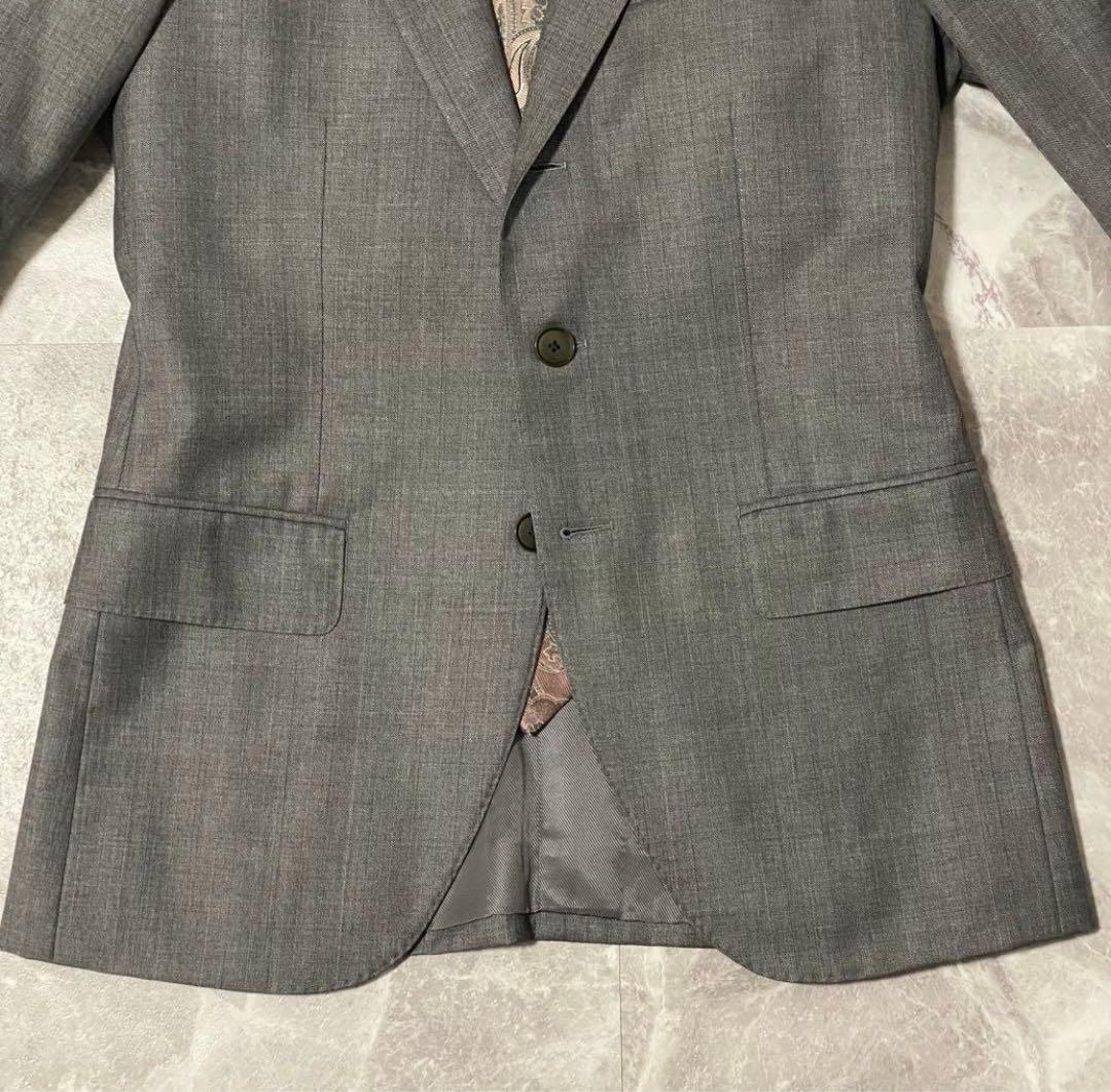 美品【TOMORROWLAND】イタリア製CARLO BARBERA 高級スーツ