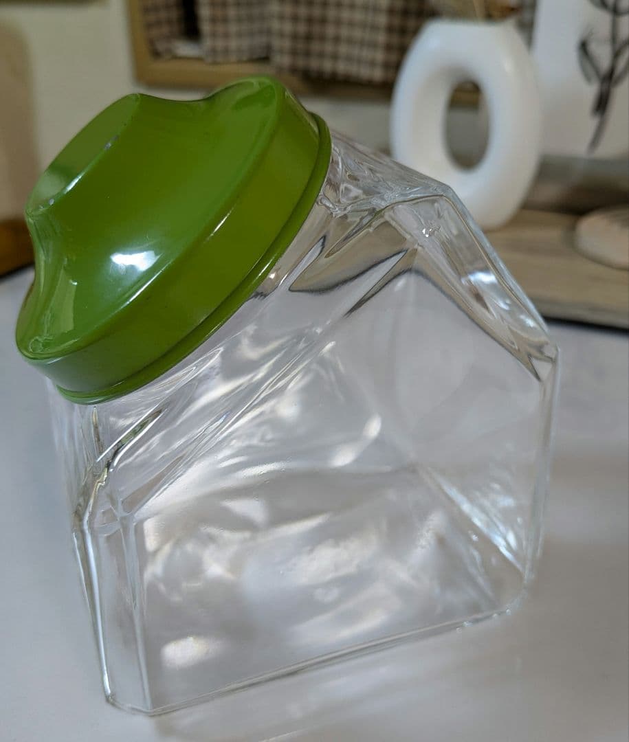 ❲単品購入可☆❳ アンティーク 昭和レトロ ガラス瓶 猫瓶 4個セット