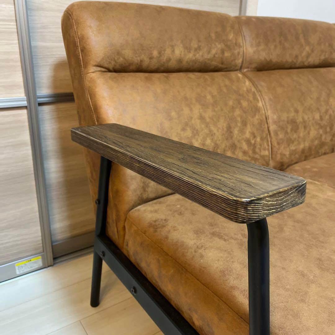 【まめお】ノーチェ　ソファ3人掛け　美品