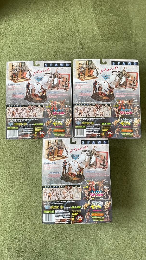 SPAWN*スポーン フィギュア【3個フルセット】*McFarlane TOYS