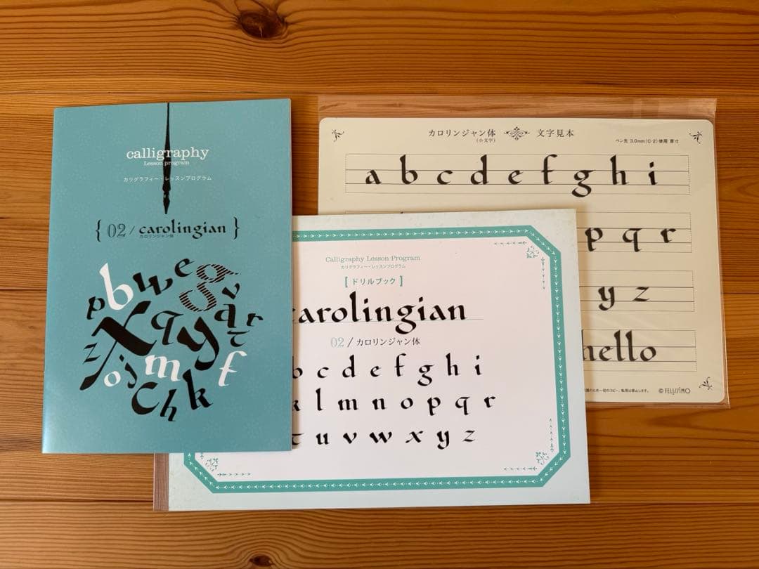 未使用品　カリグラフィー レッスン 全種セット フェリシモ