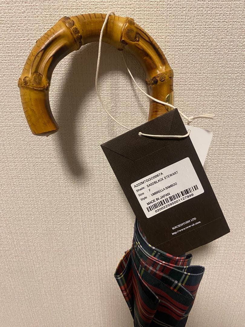 新品未使用 トラディショナルウェザーウェア 傘 ブラックスチュアート