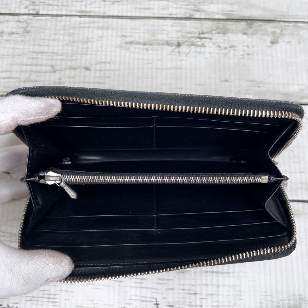 BVLGARI ブルガリ ロゴマニア 長財布 ラウンドファスナー