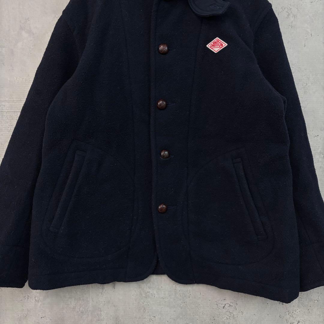 yujin0120010 DANTON ラウンド カラー ジャケット