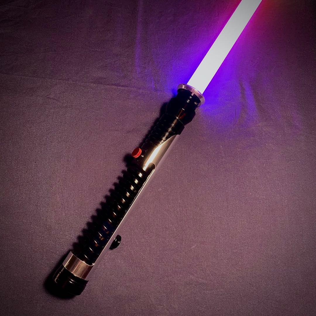 【電池・充電器なし】カスタムライトセーバー ネオピクセル クワイガン