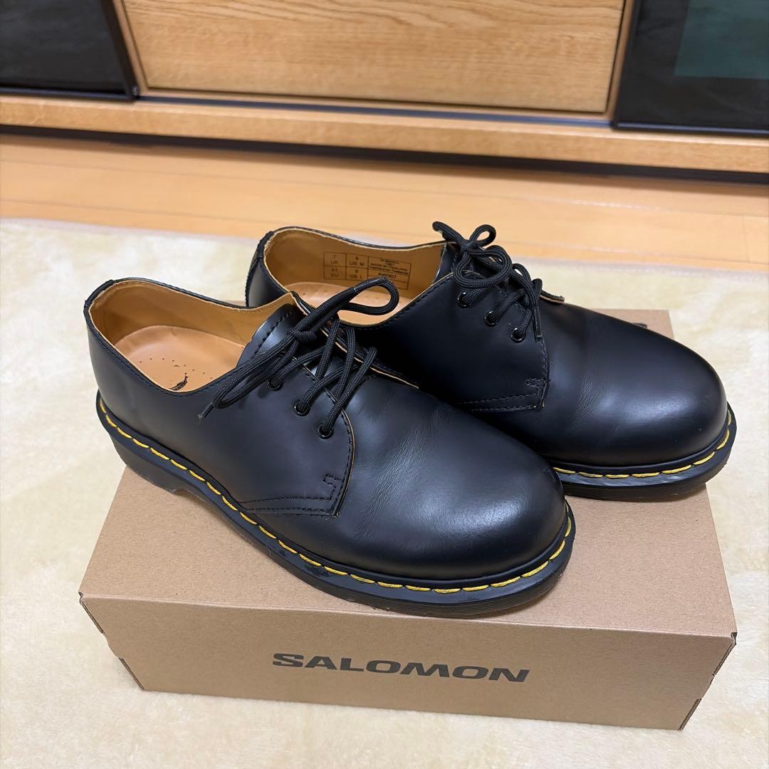 ドクターマーチン 3ホール　美品　UK7