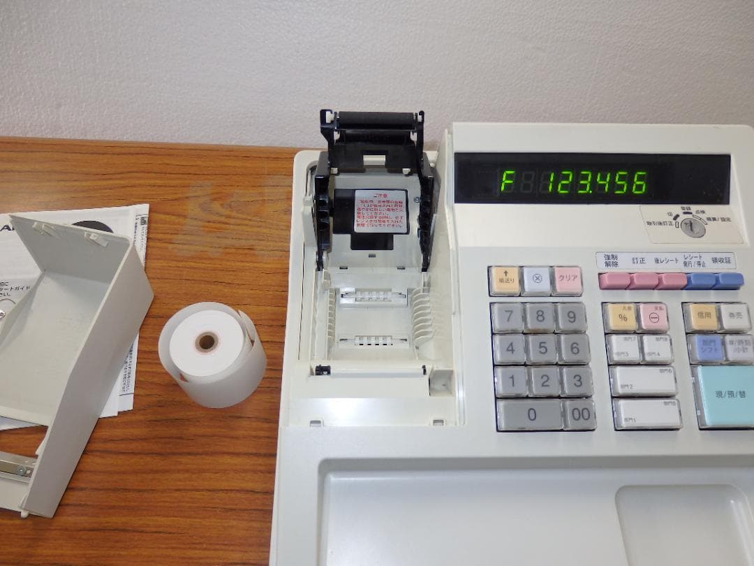 SHARP XE-A147-W ホワイト レジスター