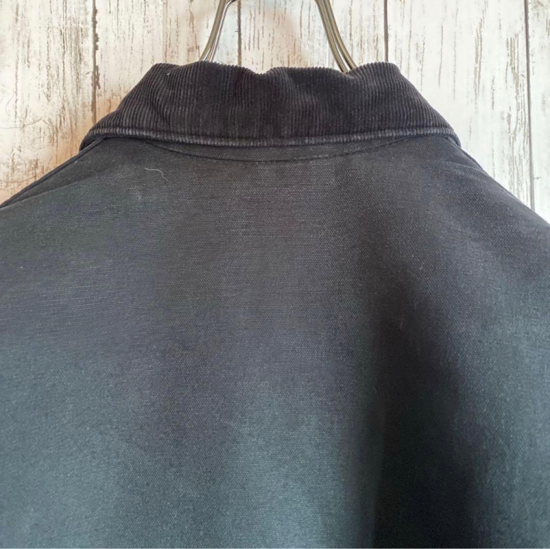 【とも】カーハート デトロイトジャケットBLK 黒 ブラック L USA製