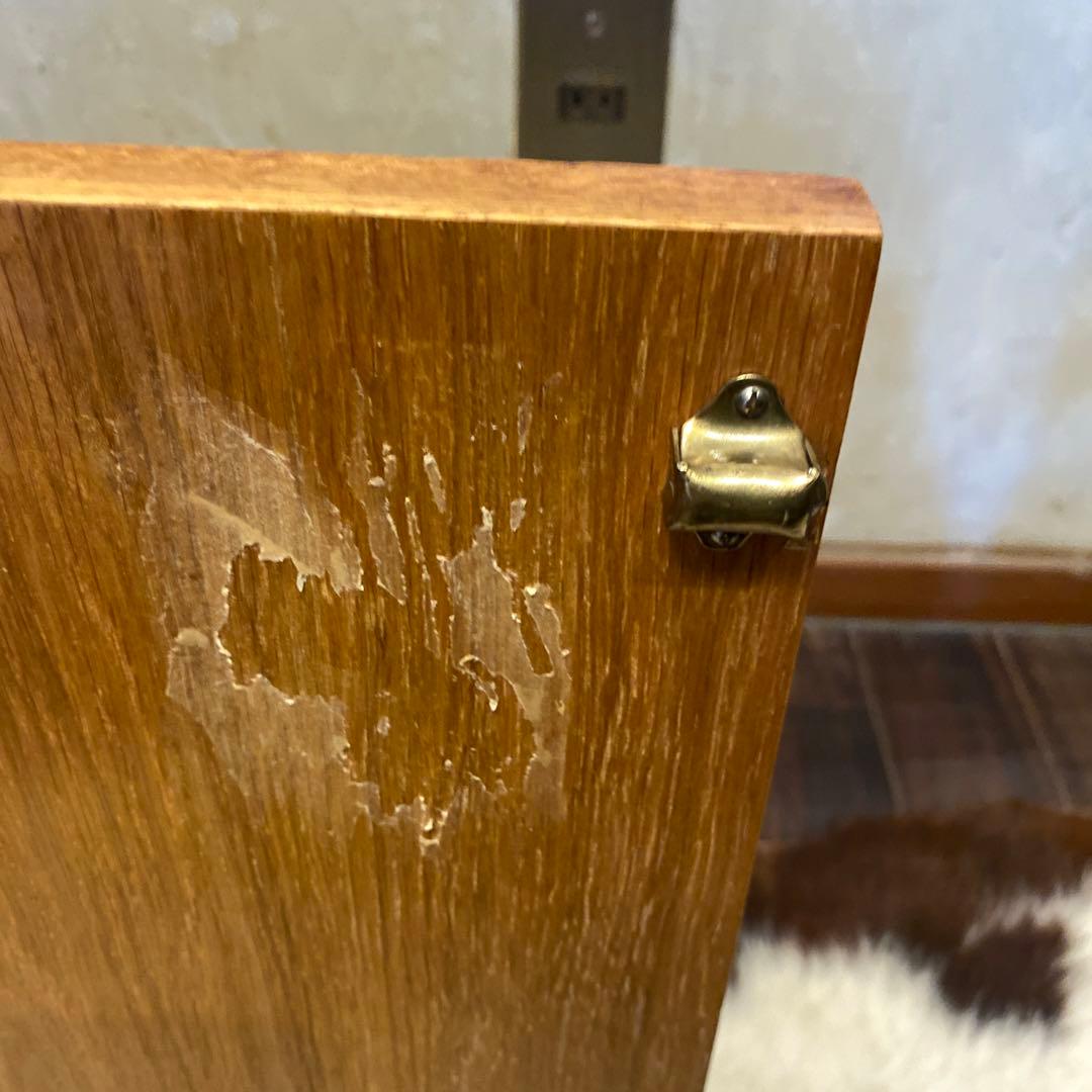 ビンテージ　オークベッドサイドチェスト　ミッドセンチュリー　モダン