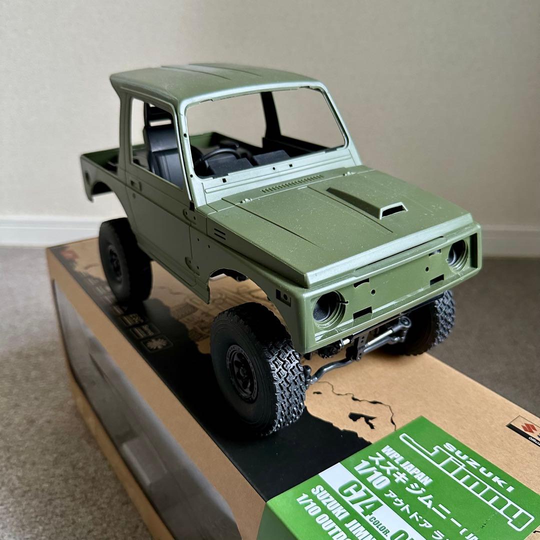 wpl c74 ジムニー　ボディカット済み