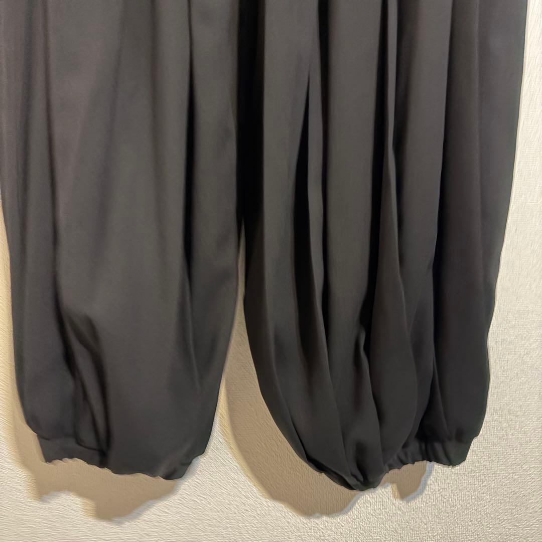 ENFOLD PLEATS TROUSERS ブラック 38