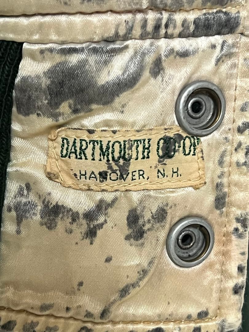 希少 40s ダートマス大学 スタジャン DARTMATH リバーシブル 50s