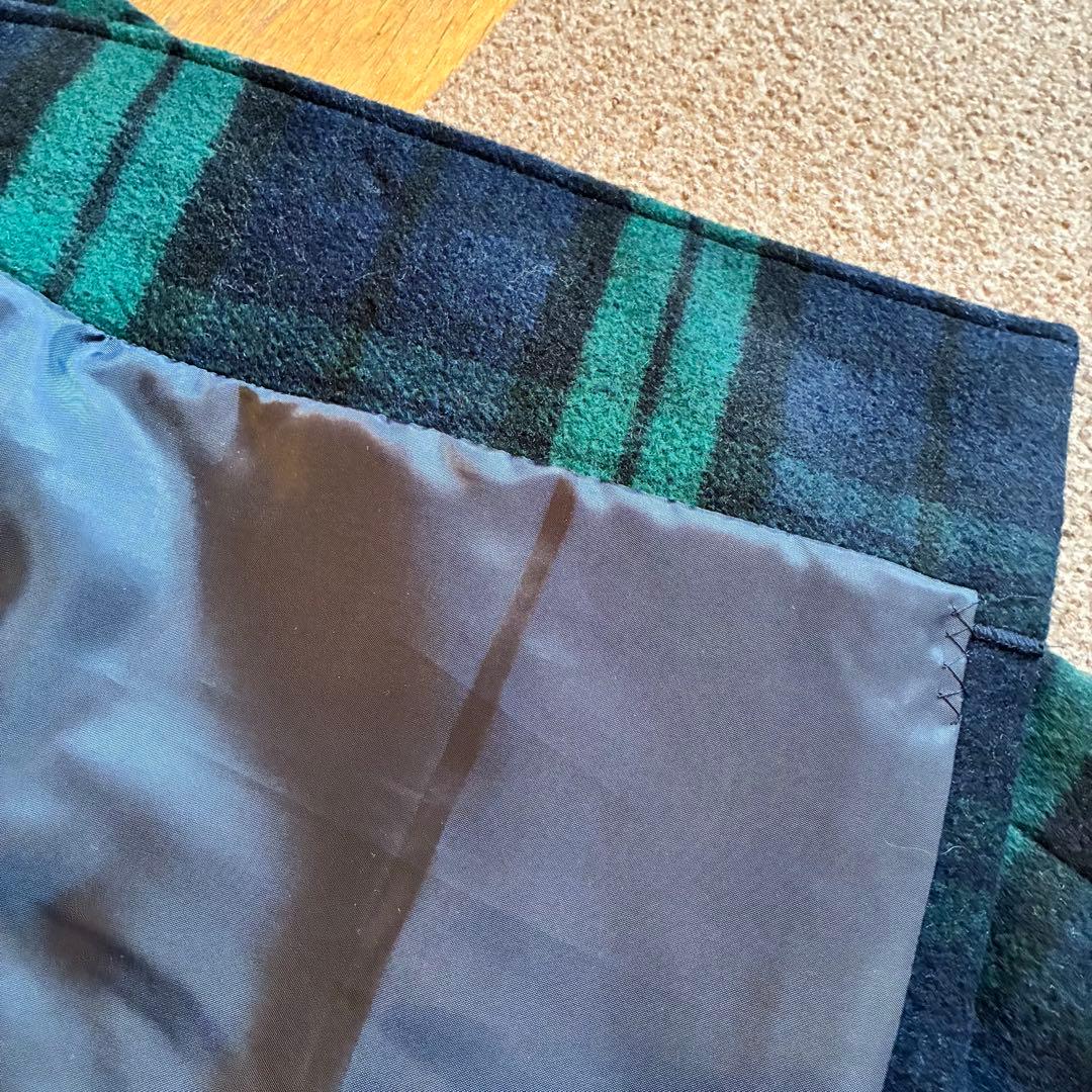 JENNE　BB.コラボ チェック柄 ケープコート 完売品 L