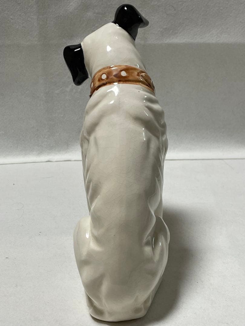 ビクター犬 2体 約25cm /約22cm 陶磁器 アンティーク ビンテージ