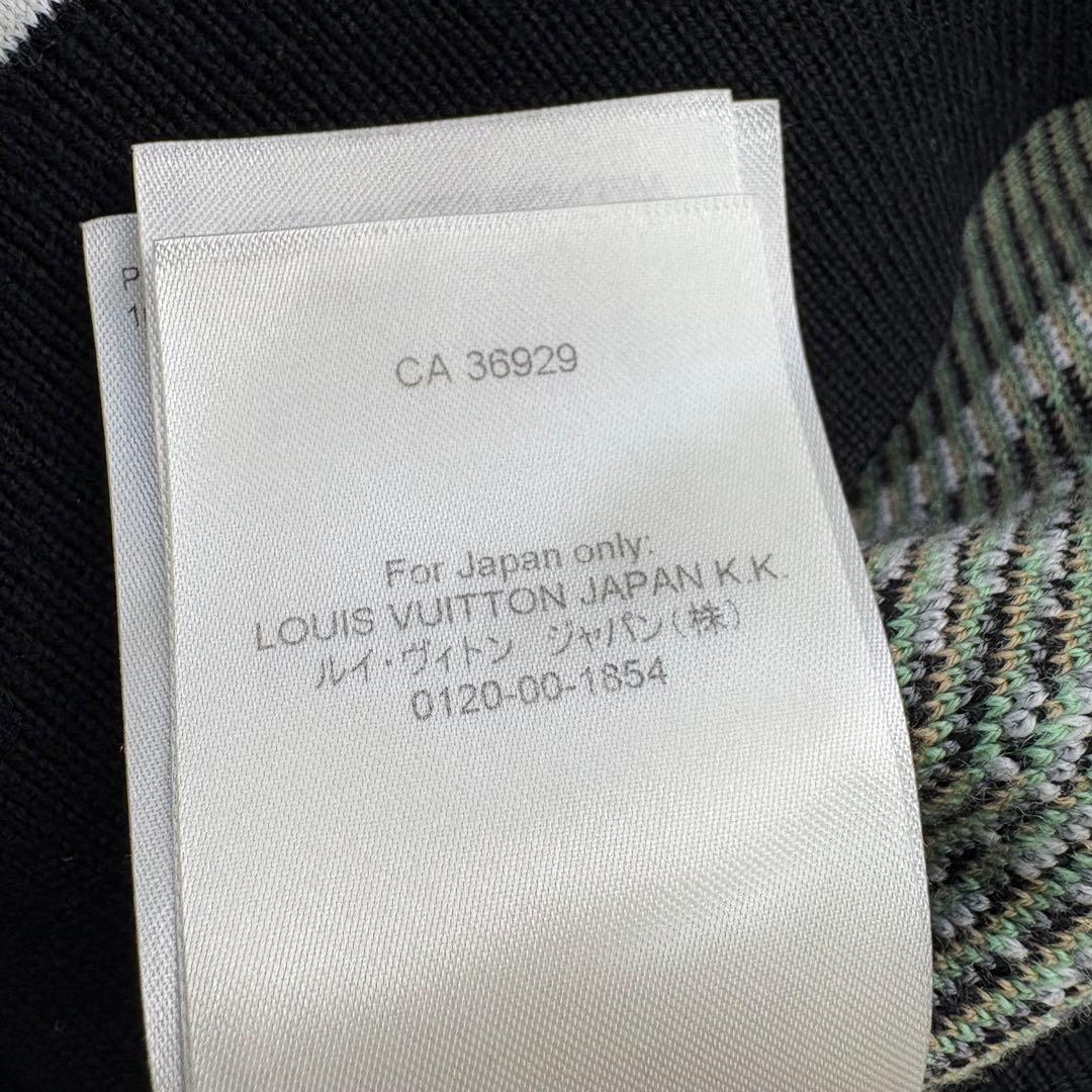 極美品☆ LOUIS VUITTON 24ss ファンジン マルチロゴ ニット