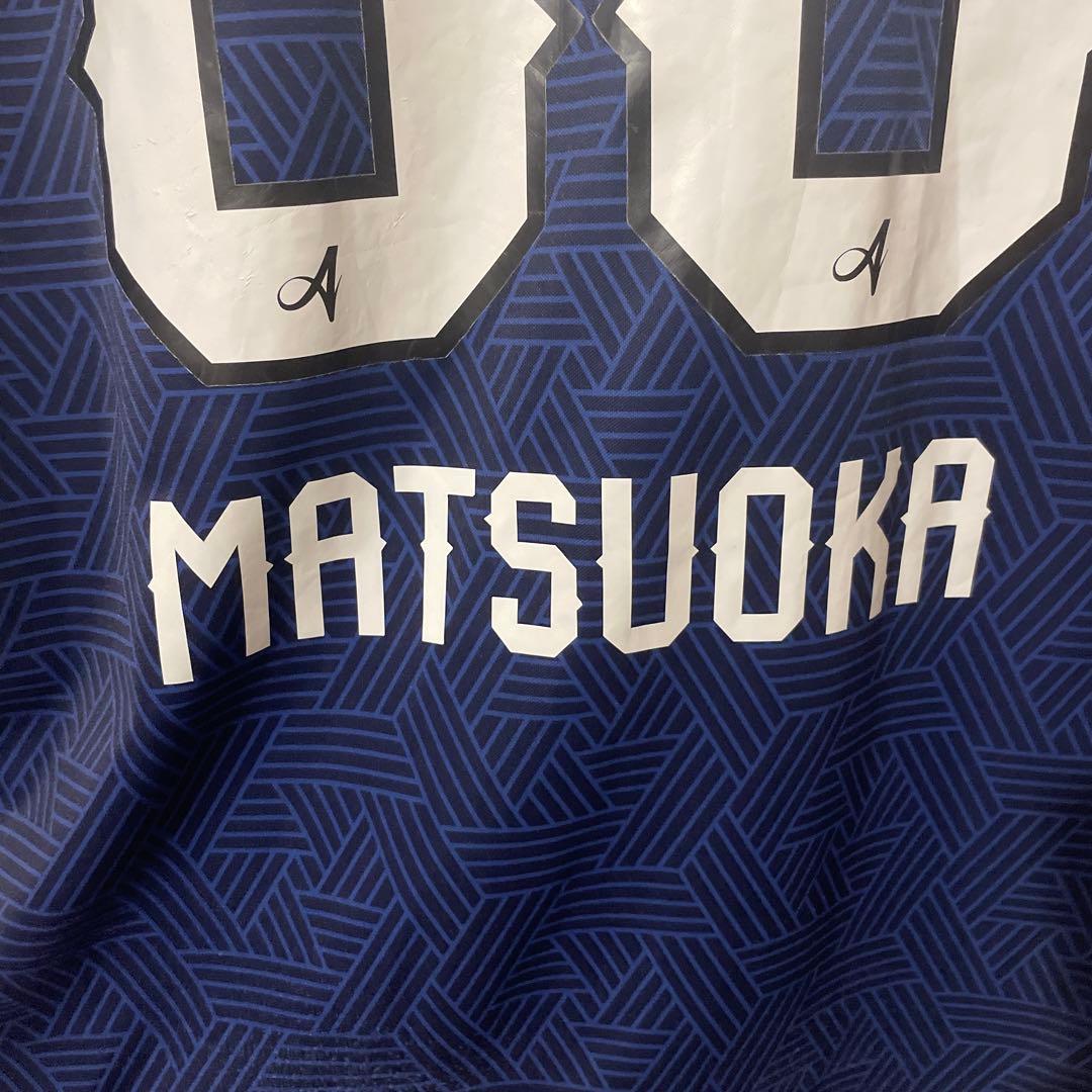 アビスパ福岡2024オーセンティックユニフォーム　88番松岡大起