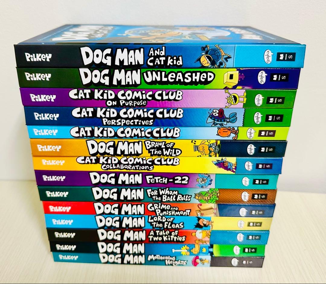 DogMan ドッグマン　17巻セット　マイヤペン対応　音源おまけ付き　英語漫画