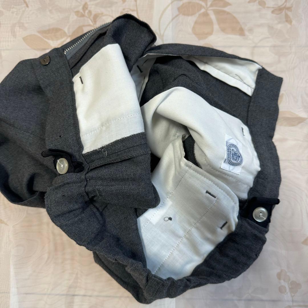 極美品 コムサイズム フォーマル ジャケット 120 紺ブレ 7点セット