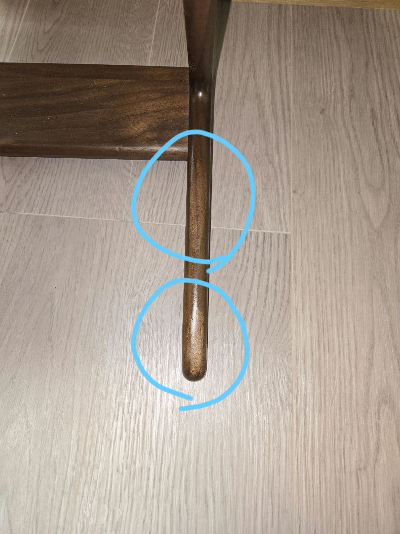 の*り様 飛騨家具 イバタインテリア STサイドテーブル 45 ウォールナット