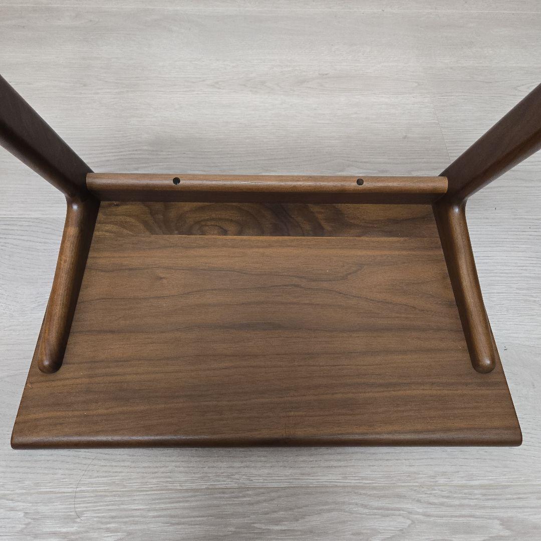 の*り様 飛騨家具 イバタインテリア STサイドテーブル 45 ウォールナット