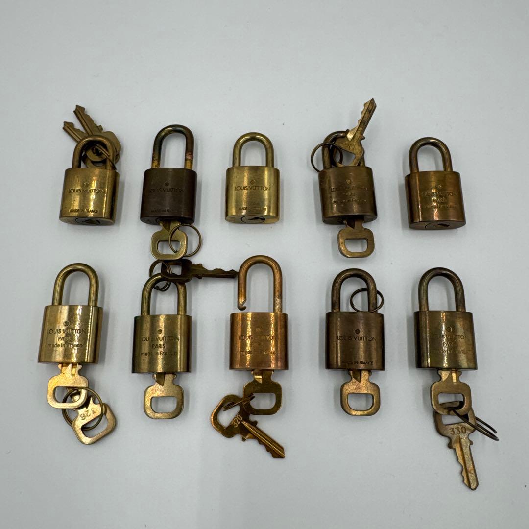 ルイヴィトン LV 鍵・カデナ・パドロック10点セット