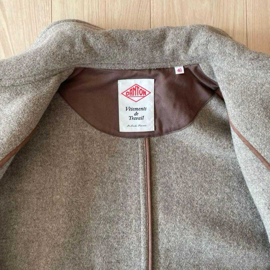 DANTON ダントン　ウールライトパイル ワークジャケット（M 〜L程度）