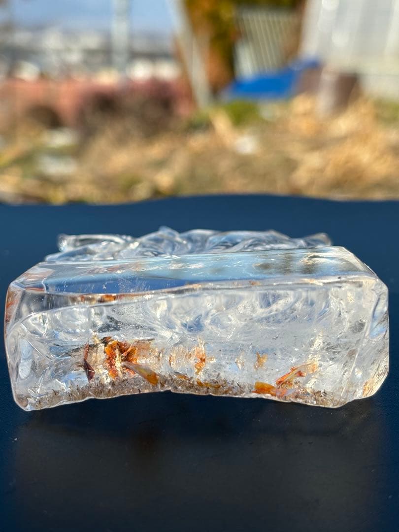 ❤️超綺麗　九尾狐 ✴️ ヒラー入り透明感拔群　高品質　ヒマラヤ　水晶　カービング