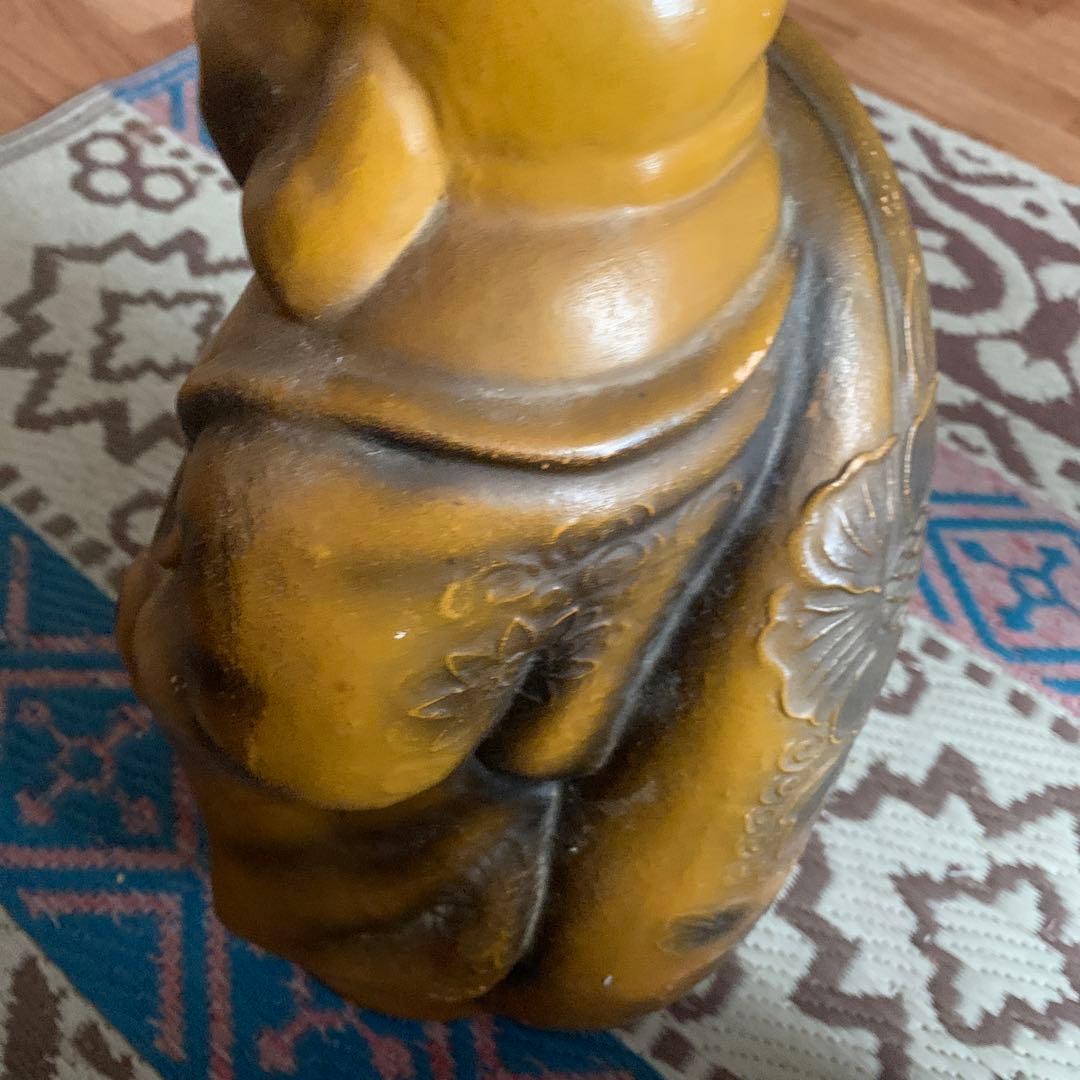 布袋様★昭和レトロ★アンティーク☆陶器★置物。