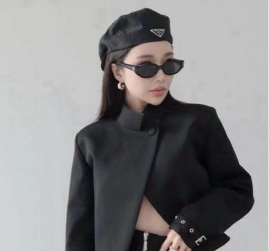 h*k様 プラダ　ハンチング　ブラック　M