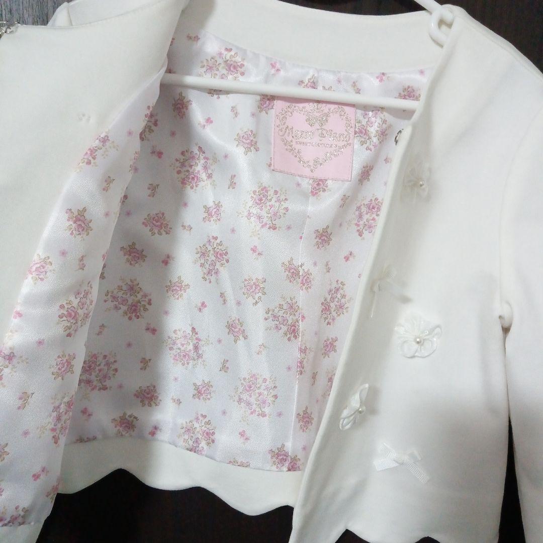 mezzopiano メゾピアノ フォーマル 120 入学式 ボレロ ワンピース