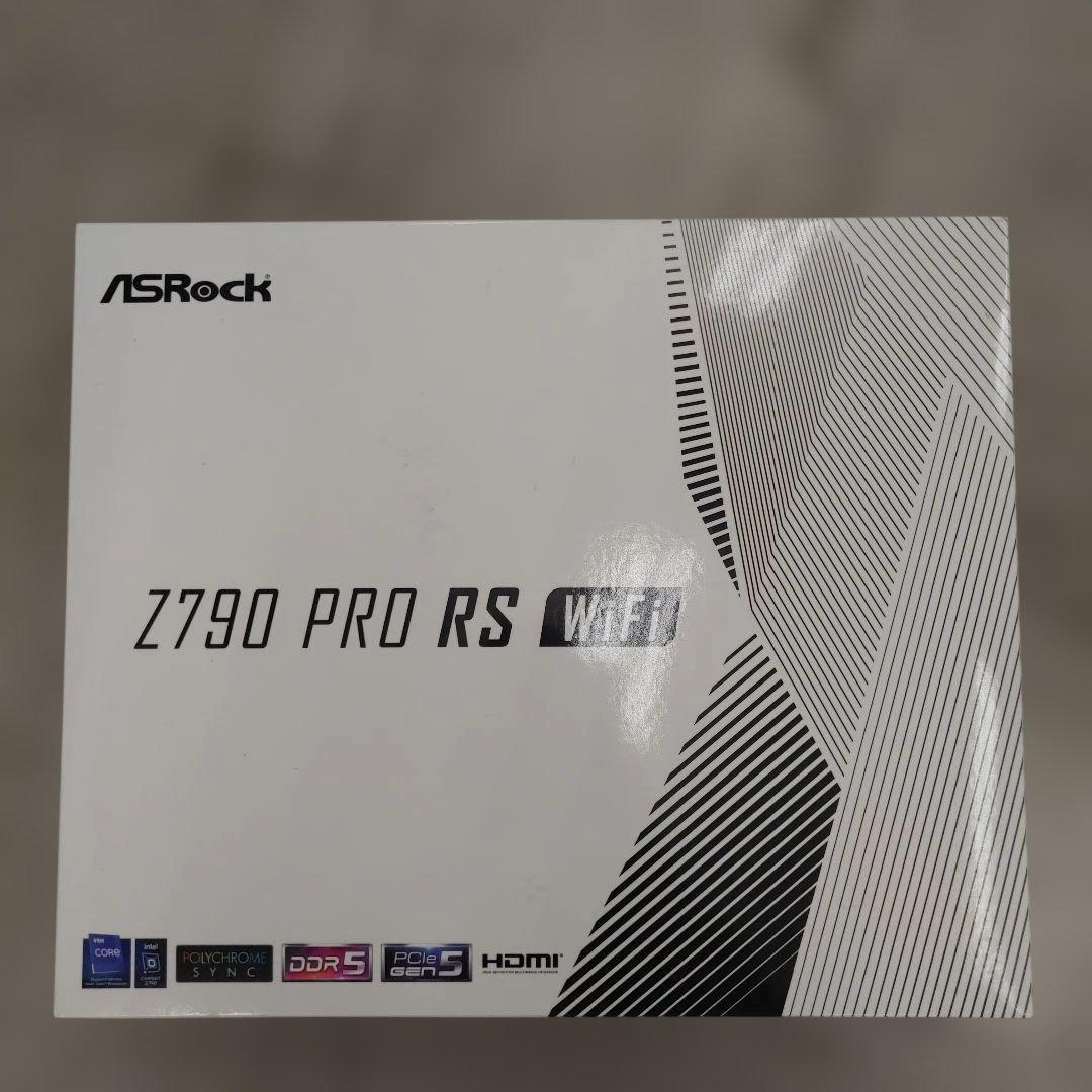 新品未開封　ASRock マザーボード Z790 Pro RS WiFi