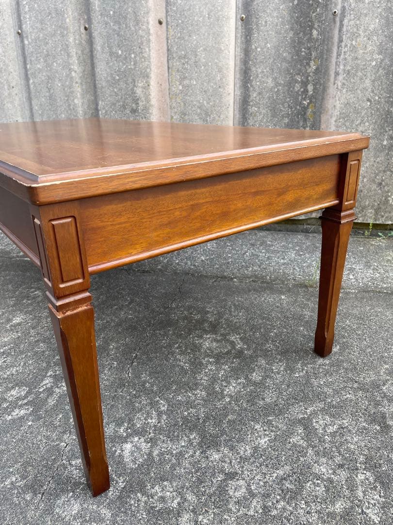 ビンテージ/maruni/マルニ木工/地中海/センターテーブル/引き出し付き