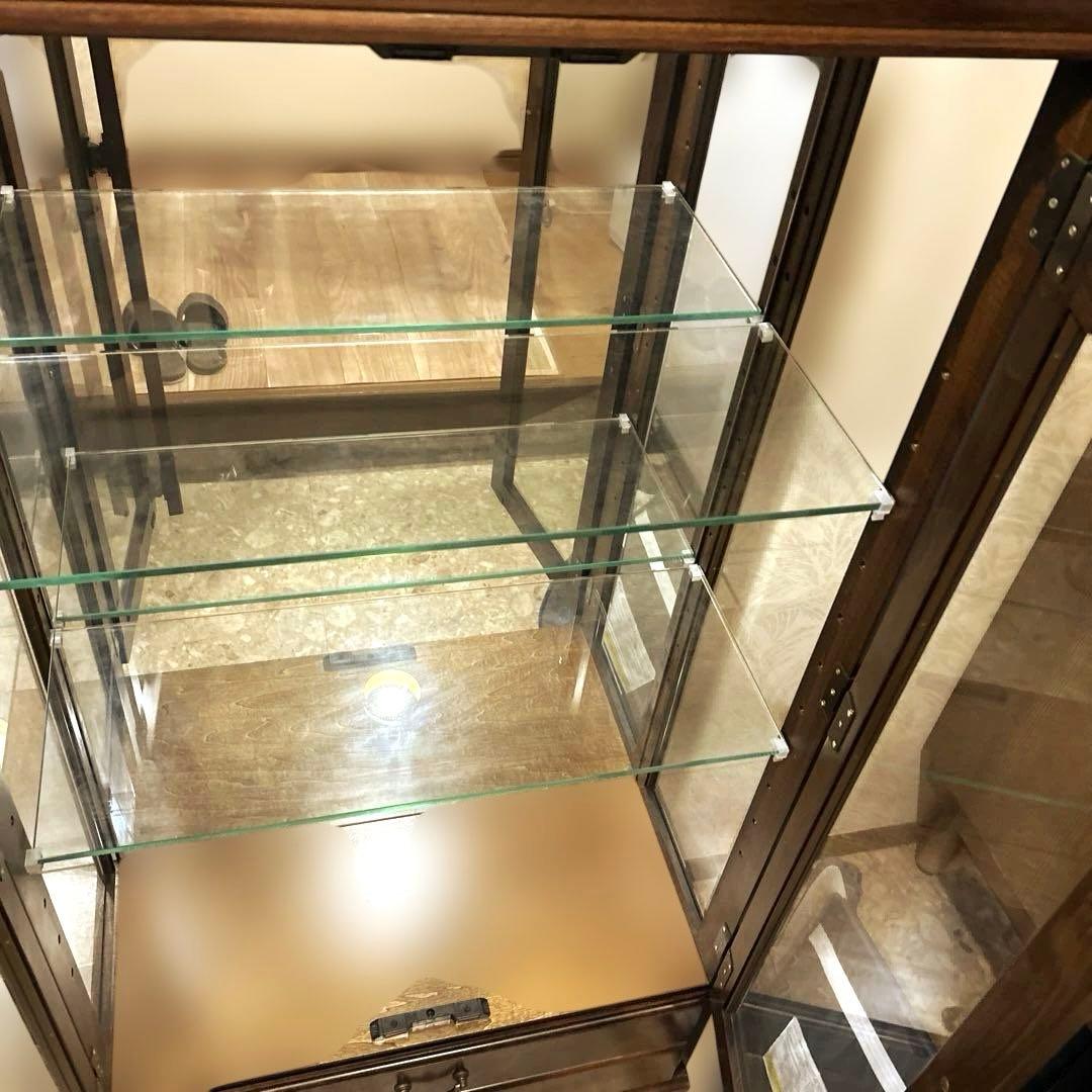 【美品】karimoku / カリモク キャビネット 飾り棚 コロニアル