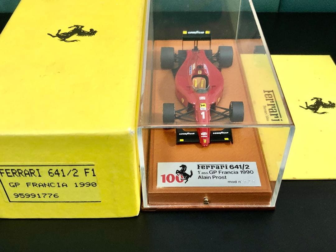 ★絶版レア！￼1/43 ￼フェラーリ￼ 641/2 F1 プロスト￼ 1990