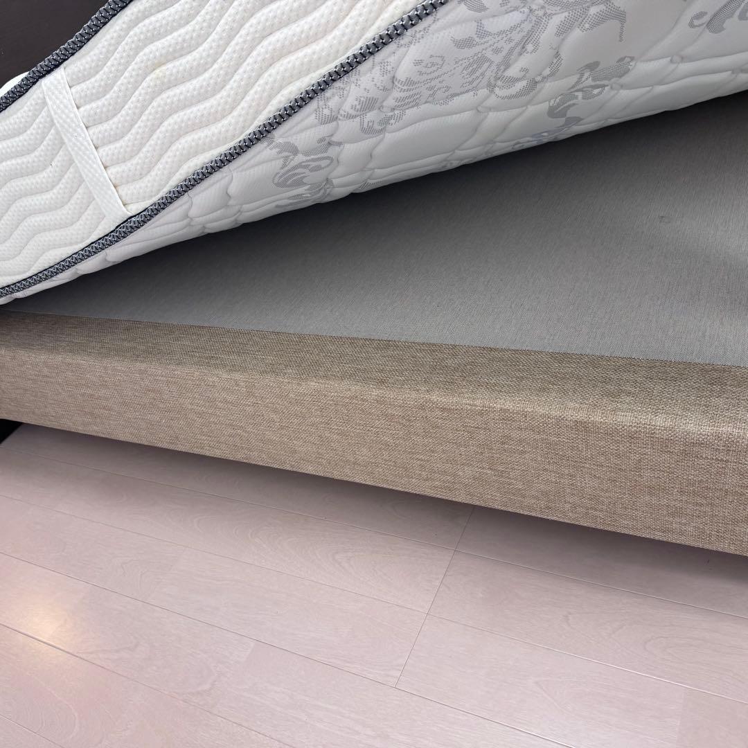 【セット】SIMMONS セミダブルマットレス＋ベッドフレーム