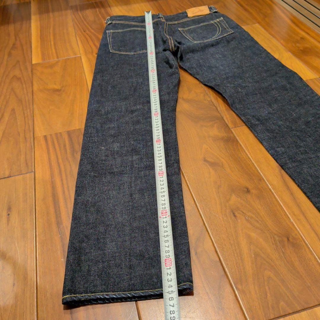 【未使用級】桃太郎ジーンズ　銅丹レーベル　特濃クラッシックストレート