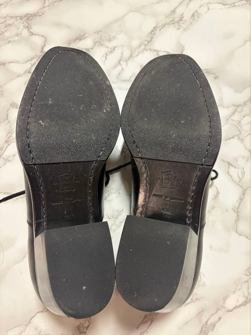 ラッドミュージシャン　ヒールレザーシューズ　サイズ44