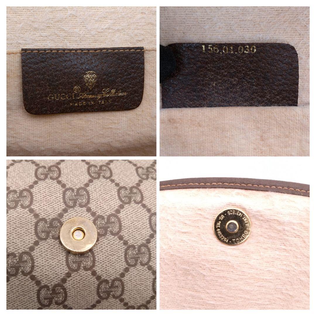 GUCCI クラッチバッグ GGスプリーム×シェリーライン 156・01・030