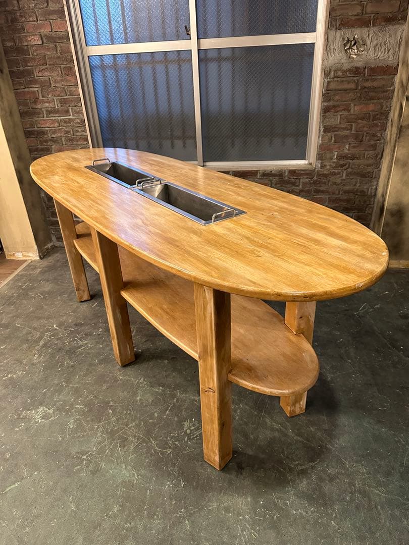 【Haru】配送設置込み　スタンディング　バー　カウンター　店舗用